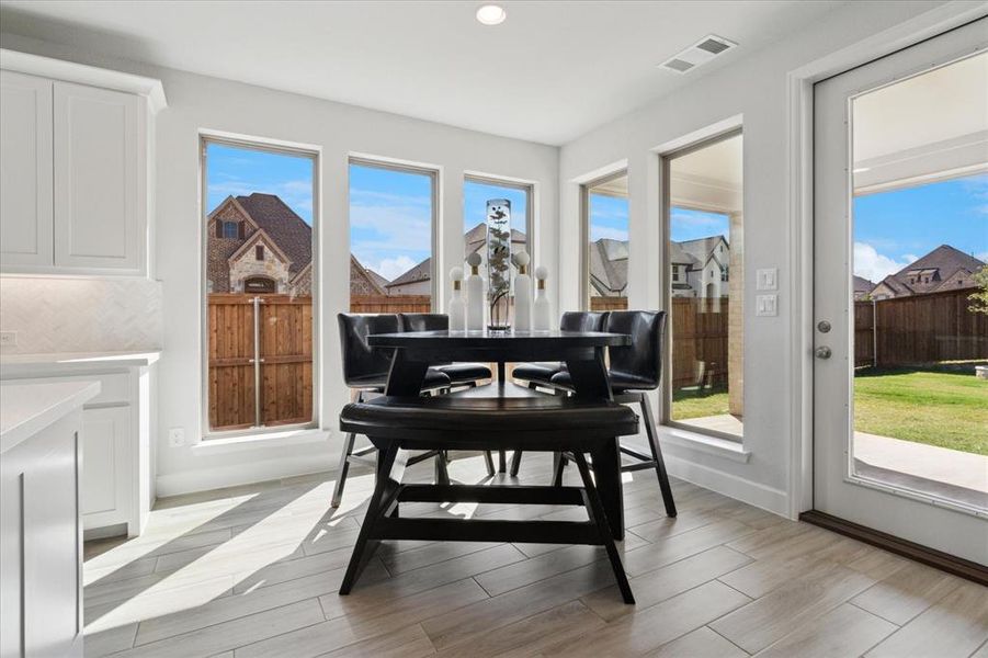 Furnished interior view inside a new home in , Little Elm (Image 9).
