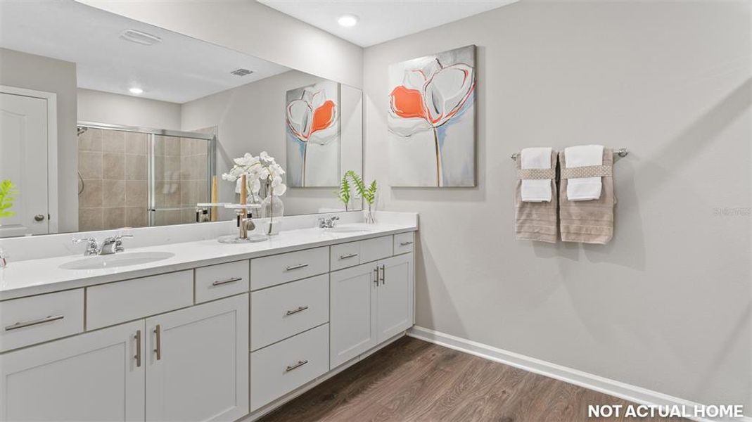 Furnished interior view inside a new home in Sawmill Branch, Palm Coast (Image 16).