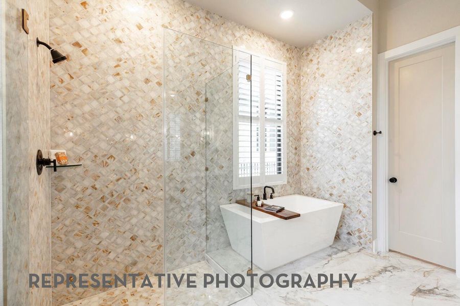 Furnished interior view inside a new home in Santa Rita Ranch, Liberty Hill (Image 17). Furnished interior view inside a new home in Santa Rita Ranch, Liberty Hill (Image 17).