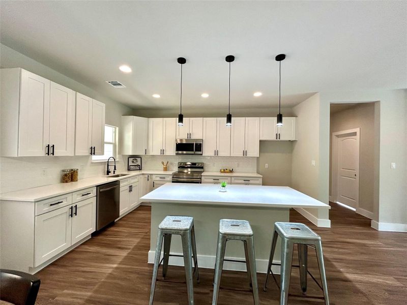 Furnished interior view inside a new home in , Bastrop (Image 4). Furnished interior view inside a new home in , Bastrop (Image 4).