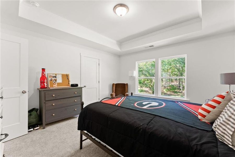 Furnished interior view inside a new home in Ellington Farms, Statham (Image 9).