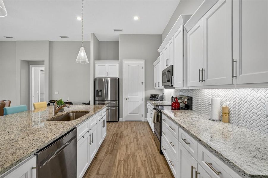Furnished interior view inside a new home in , Daytona Beach (Image 10).