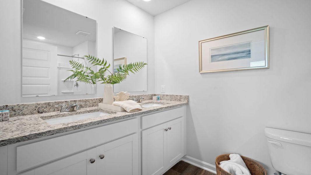 Furnished interior view inside a new home in Palm Ridge, Guyton (Image 13).