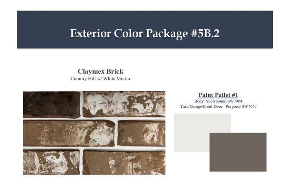 Sample of building materials used in homes in Laurel Landing, Alvin (Image 6). Sample of building materials used in homes in Laurel Landing, Alvin (Image 6).