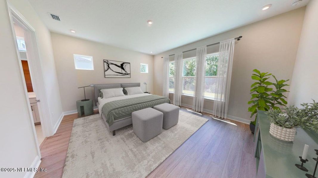 Furnished interior view inside a new home in RiverTown - Vista, St. Johns (Image 7).