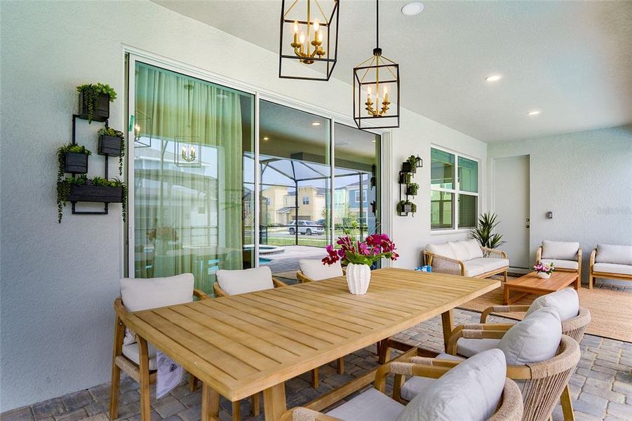 Furnished interior view inside a new home in , Kissimmee (Image 45).