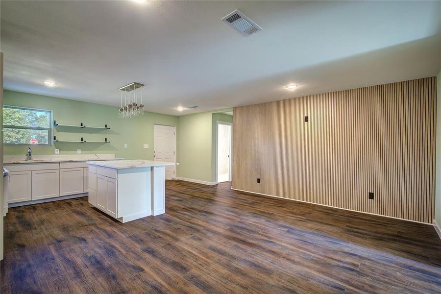 Spacious, unfurnished interior of a new home in , Point (Image 14).
