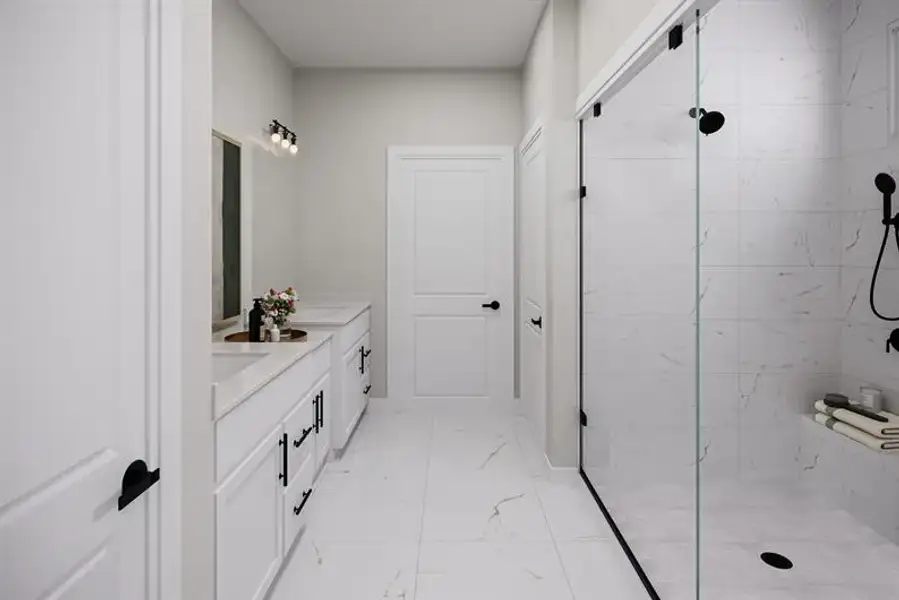 Representative furnished interior of a home built from the Tradewinds by Ryan Homes in Seminole Palms, Palm Coast (Image 7).