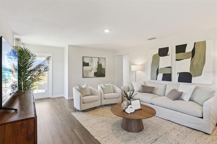 Furnished interior view inside a new home in , Tavares (Image 23).