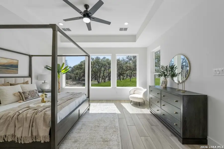 Furnished interior view inside a new home in , Bulverde (Image 8).