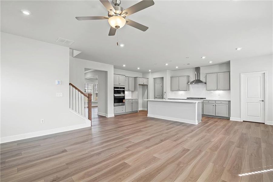 Spacious, unfurnished interior of a new home in Anderson Point Estates, McDonough (Image 22). Spacious, unfurnished interior of a new home in Anderson Point Estates, McDonough (Image 22).