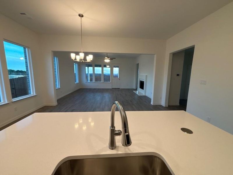 Close-up of interior finishes inside a home in Waterford Park, Weatherford (Image 9).