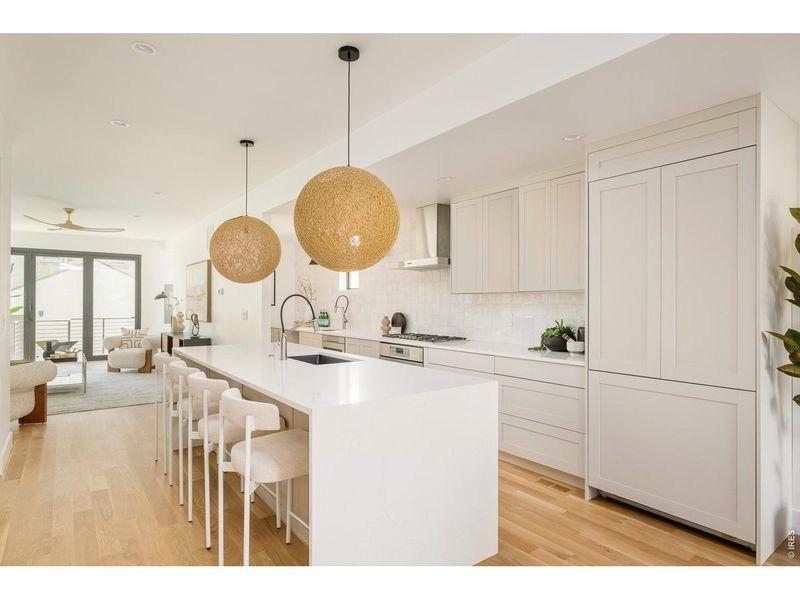 Furnished interior view inside a new home in , Denver (Image 30).
