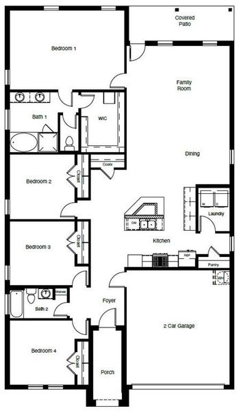 D.R. Horton's The Alder floorplan - All Home and community information, including pricing, included features, terms, availability and amenities, are subject to change at any time without notice or obligation. All Drawings, pictures, photographs, video, square footages, floor plans, elevations, features, colors and sizes are approximate for illustration purposes only and will vary from the homes as built.