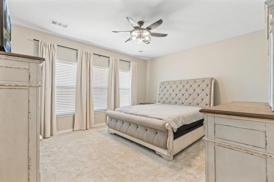 Spacious Downstairs Primary Bedroom Spacious Downstairs Primary Bedroom