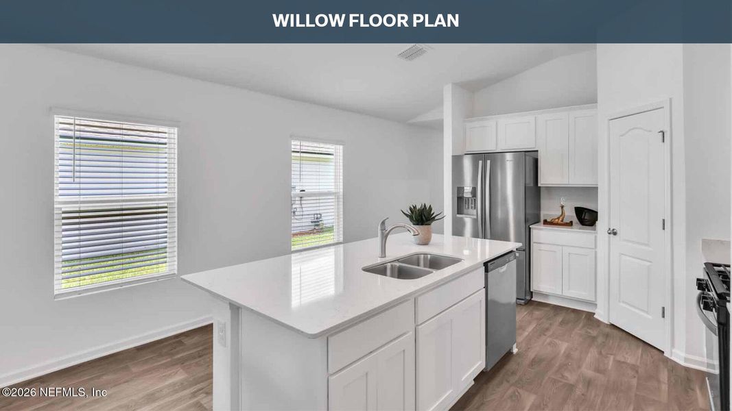 Furnished interior view inside a new home in Grand Reserve, Bunnell (Image 4).