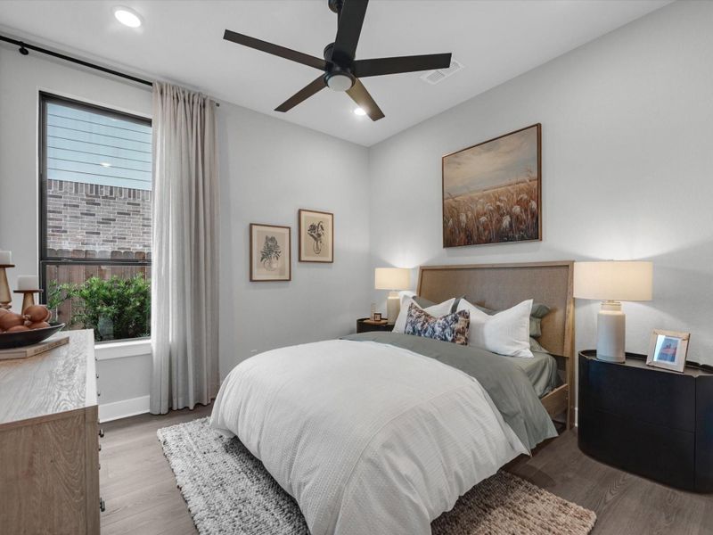 Furnished interior view inside a new home in Tompkins Reserve, Katy (Image 16).