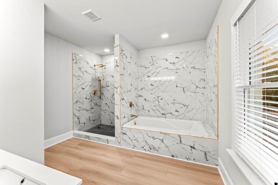 Furnished interior view inside a new home in , Atlanta (Image 14). Furnished interior view inside a new home in , Atlanta (Image 14).