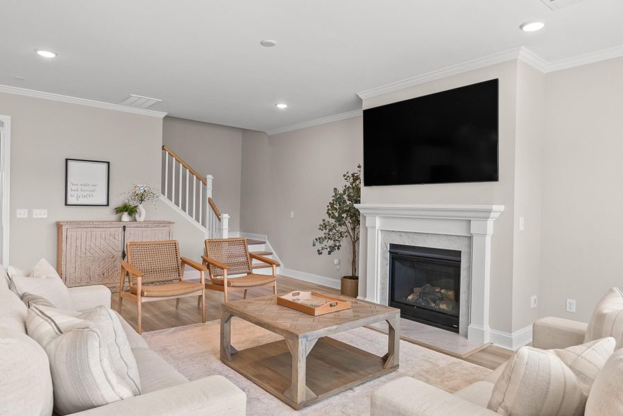 Furnished interior view inside a new home in Sea Island Preserve, Johns Island (Image 45). Furnished interior view inside a new home in Sea Island Preserve, Johns Island (Image 45).
