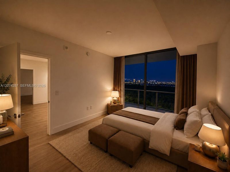 Furnished interior view inside a new home in , North Miami (Image 13).