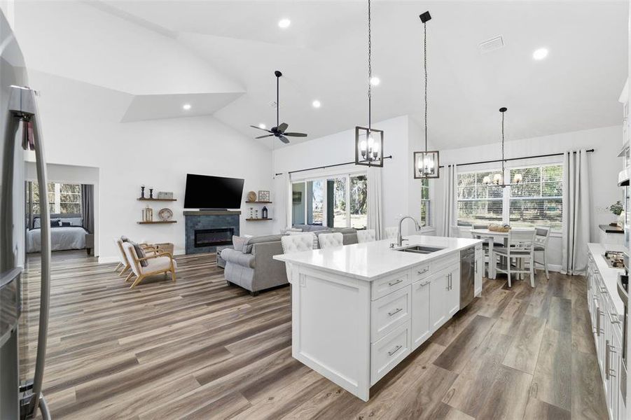 Furnished interior view inside a new home in , Brooksville (Image 13). Furnished interior view inside a new home in , Brooksville (Image 13).