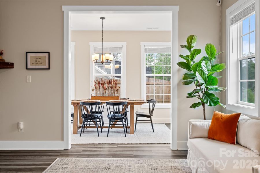 Furnished interior view inside a new home in , Fletcher (Image 8). Furnished interior view inside a new home in , Fletcher (Image 8).