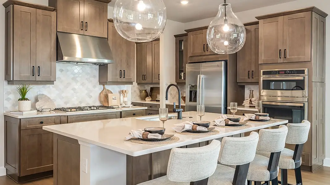 Representative furnished interior of a home built from the Longboat by Taylor Morrison in Timber Ridge, Plant City (Image 3).