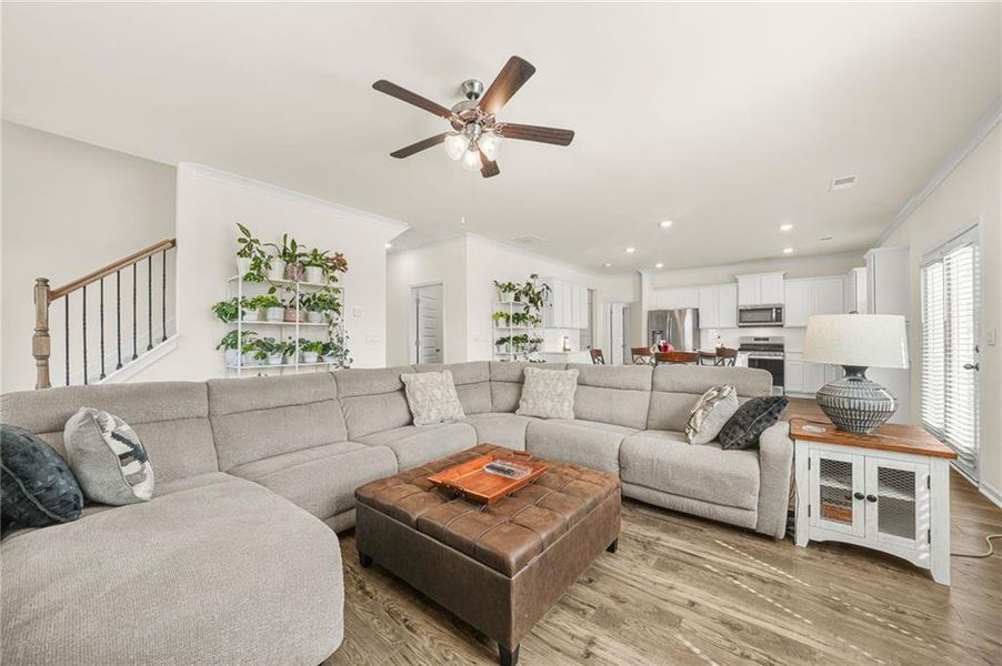 Furnished interior view inside a new home in Independence, Loganville (Image 20).