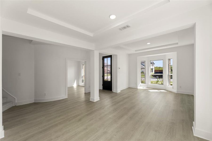 Spacious, unfurnished interior of a new home in Grayhawk Addition, Forney (Image 25). Spacious, unfurnished interior of a new home in Grayhawk Addition, Forney (Image 25).