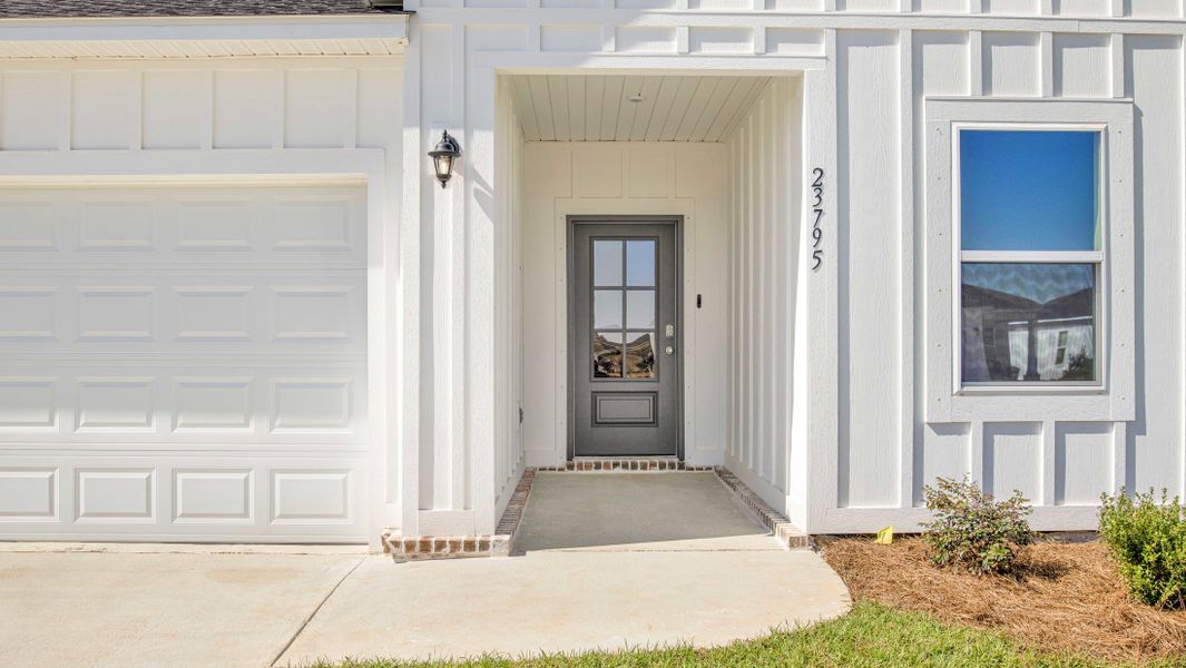 Representative exterior details of a home built from the Drexel by Maronda Homes in Applewood Reserve, Lakeland (Image 3).