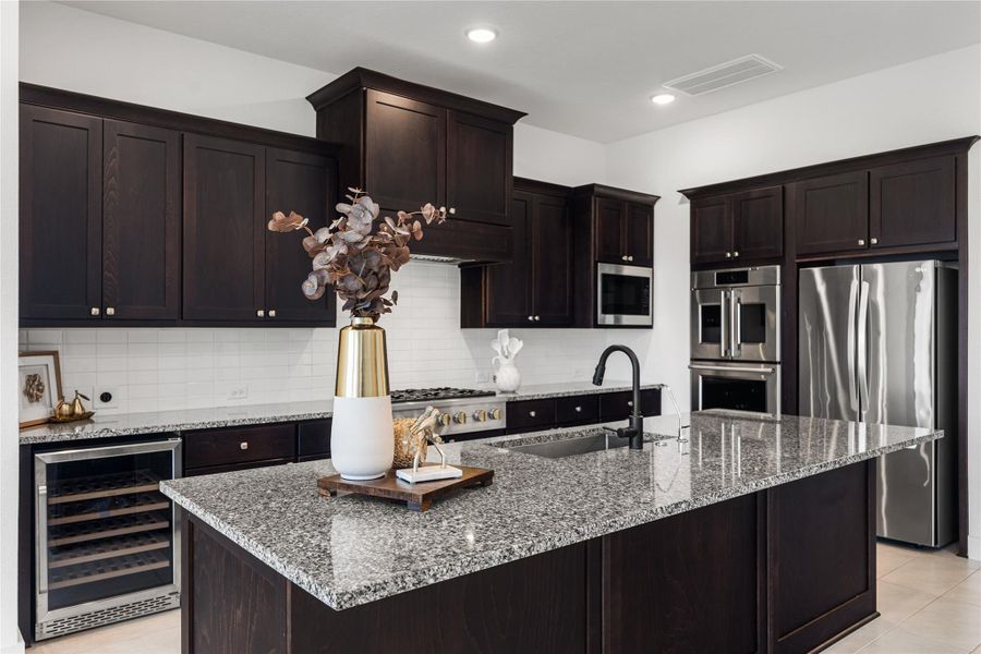 Furnished interior view inside a new home in Harvest Green, Richmond (Image 9).