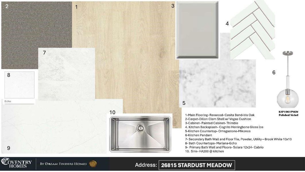 Sample of building materials used in homes in Candela, Richmond (Image 3).
