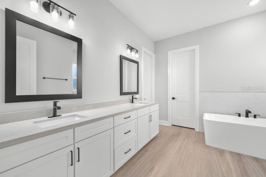 Furnished interior view inside a new home in , Fruitland Park (Image 11).