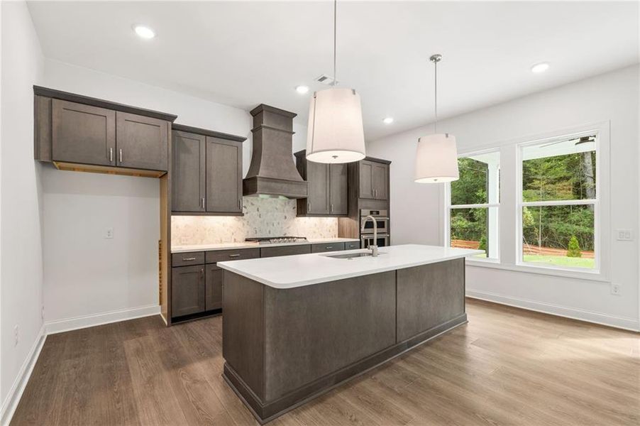 Furnished interior view inside a new home in Ashbury Commons, Powder Springs (Image 8).