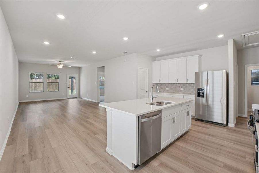 Photo is not of the actual home, but is an inspirational photo of builder’s model home and may depict options, furnishings, and/or decorator features that are not included.