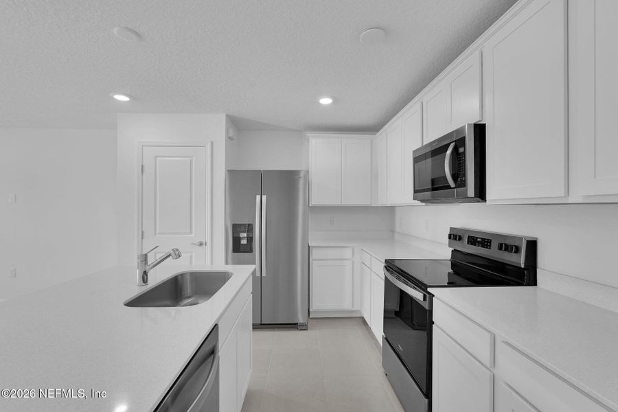 Furnished interior view inside a new home in , Jacksonville (Image 9).