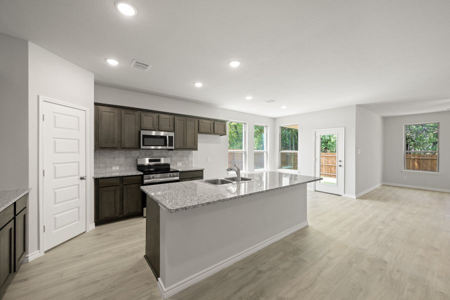 Furnished interior view inside a new home in Eagle Cove, Denton (Image 5). Furnished interior view inside a new home in Eagle Cove, Denton (Image 5).