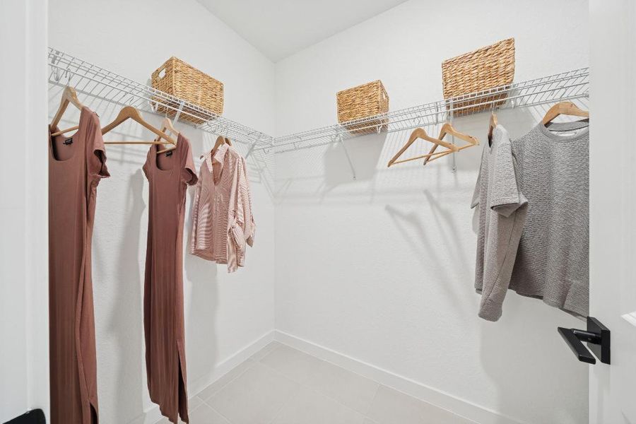 Primary Walk-in Closet Primary Walk-in Closet