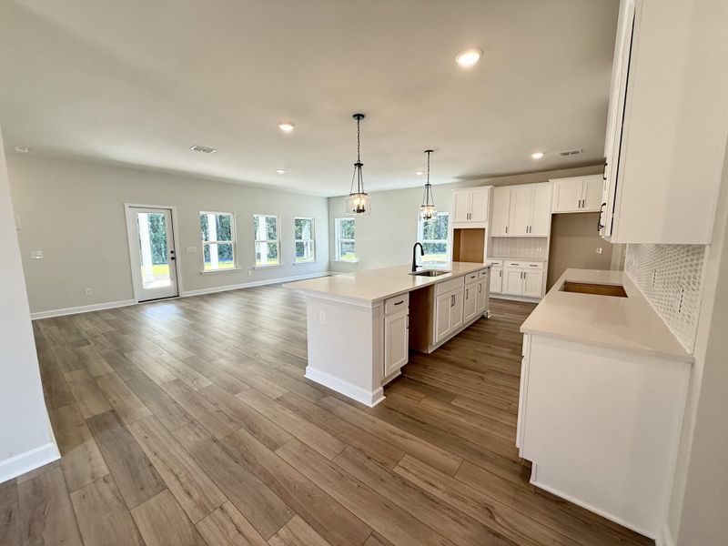 Furnished interior view inside a new home in Watson Hill, Summerville (Image 5). Furnished interior view inside a new home in Watson Hill, Summerville (Image 5).