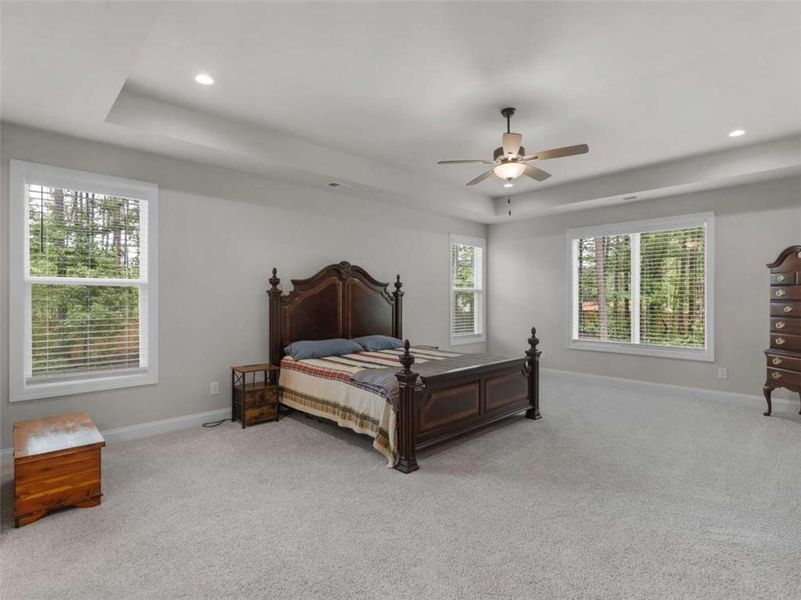 Furnished interior view inside a new home in , Newnan (Image 18). Furnished interior view inside a new home in , Newnan (Image 18).