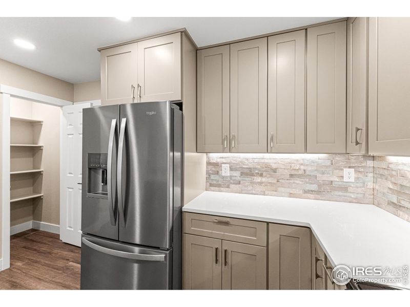 Stainless Steel Appliances & Pantry