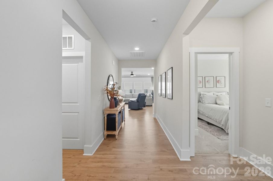 Furnished interior view inside a new home in , Monroe (Image 9).