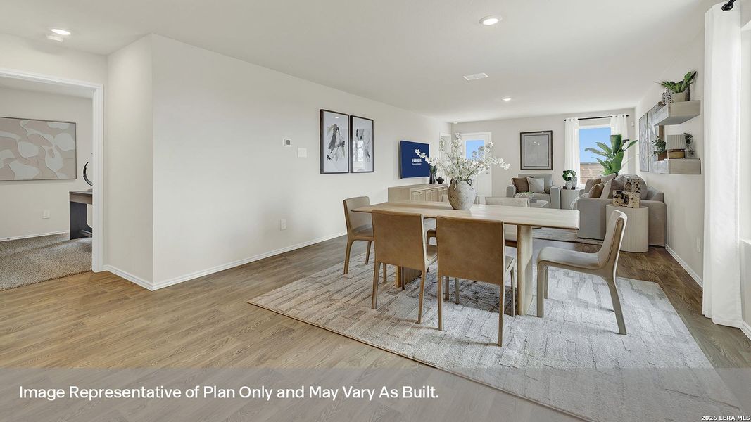 Furnished interior view inside a new home in Lantana, Lockhart (Image 16).