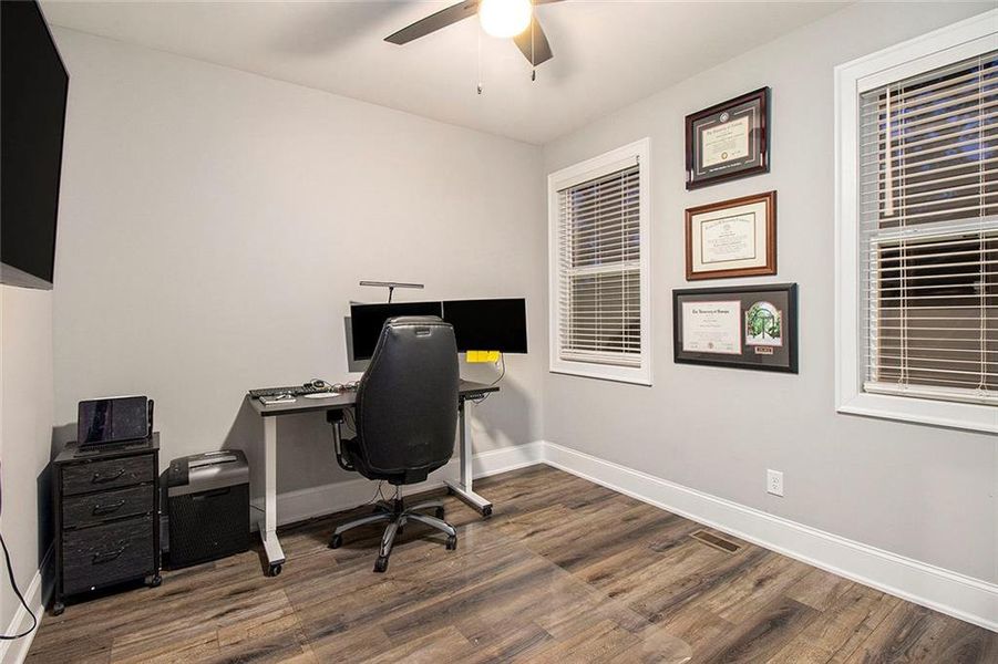 Furnished interior view inside a new home in Griffin Manor, Cartersville (Image 31).