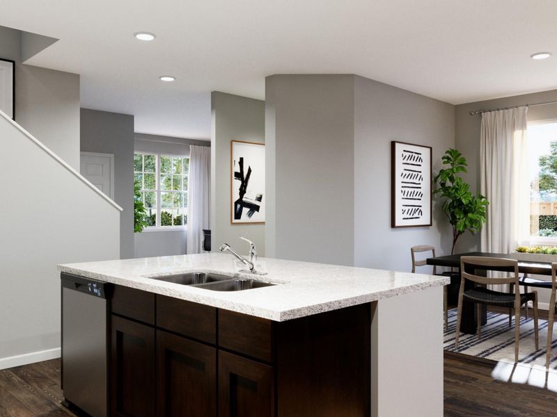 Photos are a representation of the floor plan. Options and interior selections will vary.