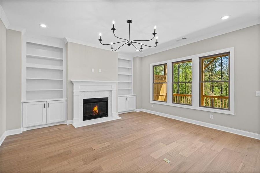 Spacious, unfurnished interior of a new home in , Canton (Image 23).