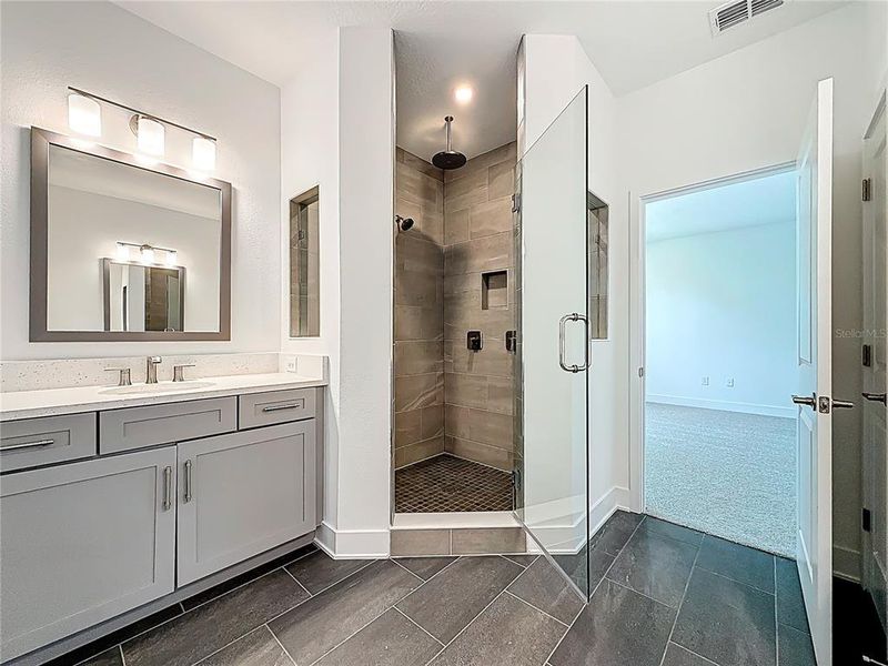 Furnished interior view inside a new home in , Tampa (Image 39). Furnished interior view inside a new home in , Tampa (Image 39).