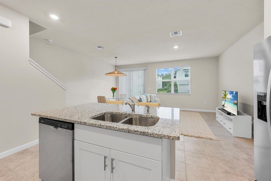 Furnished interior view inside a new home in , Stuart (Image 9).