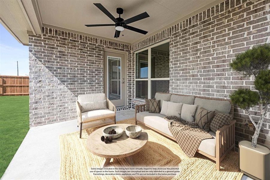 Exterior details and patio area of a home in Stone River Glen 50s, Royse City (Image 25). Exterior details and patio area of a home in Stone River Glen 50s, Royse City (Image 25).