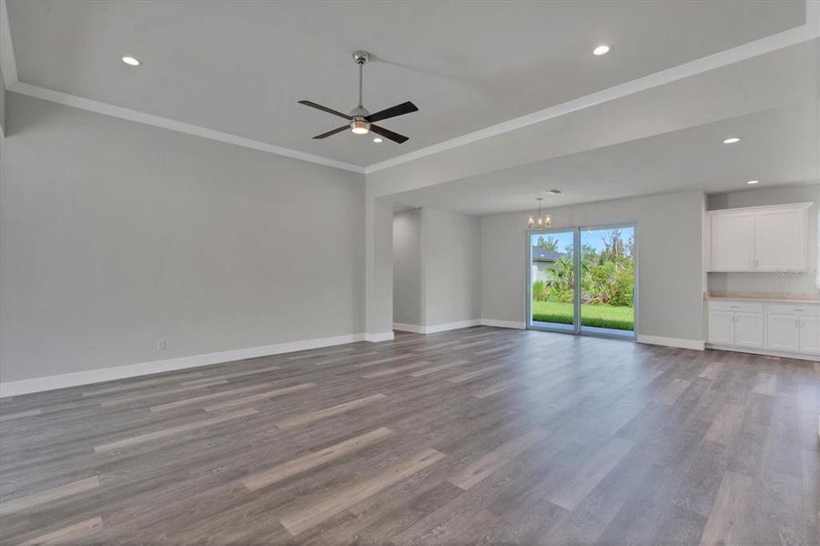 Spacious, unfurnished interior of a new home in , Port Charlotte (Image 29).